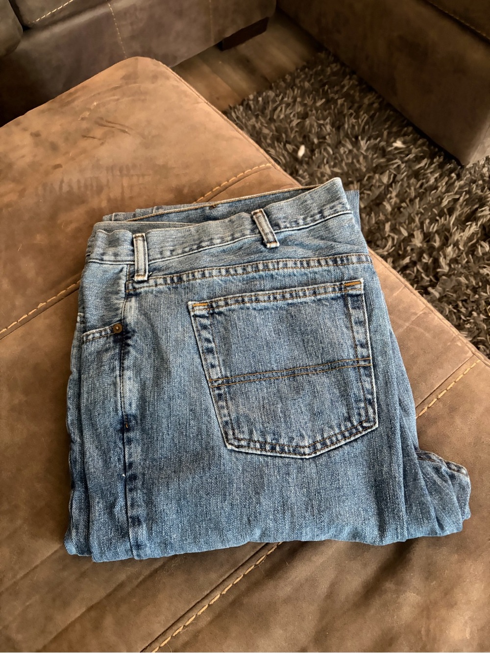 urban pipeline Light Blue Men's Relaxed Jeans